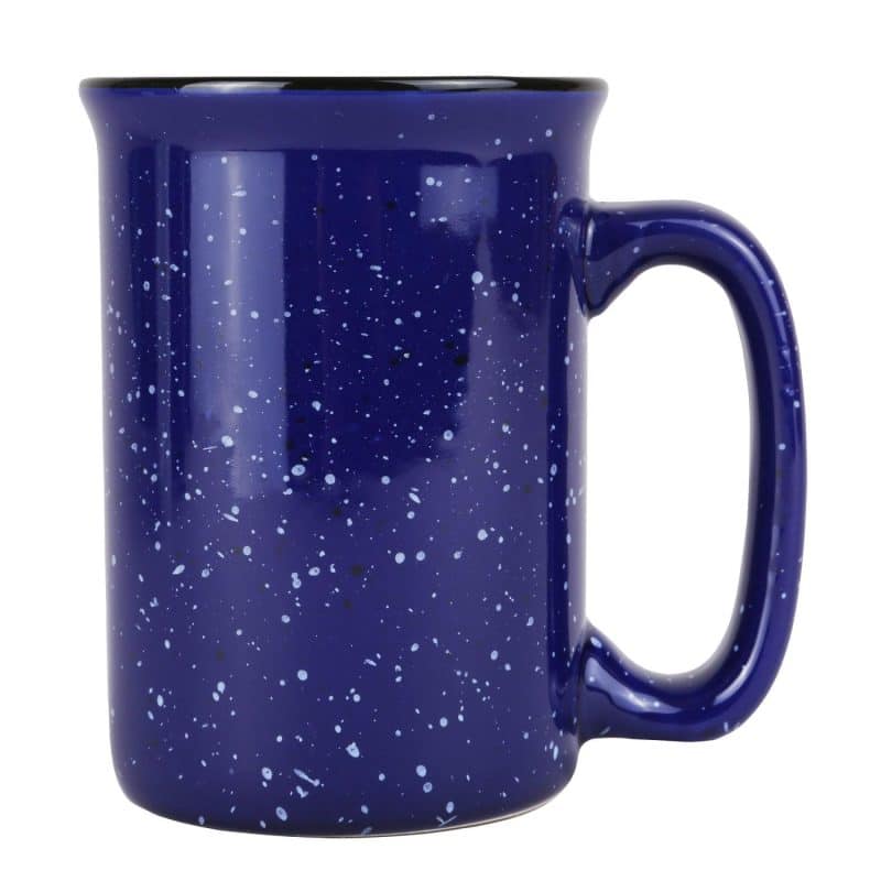 13 Oz. Tall Speckle-It Ceramic Camping Mug - 4