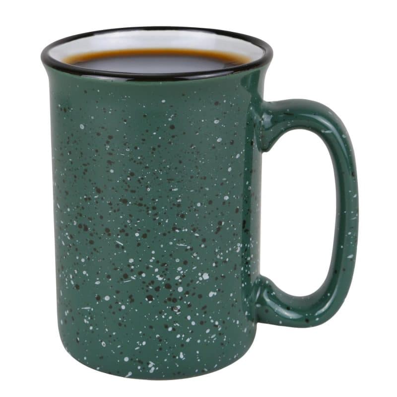 13 Oz. Tall Speckle-It Ceramic Camping Mug - 5