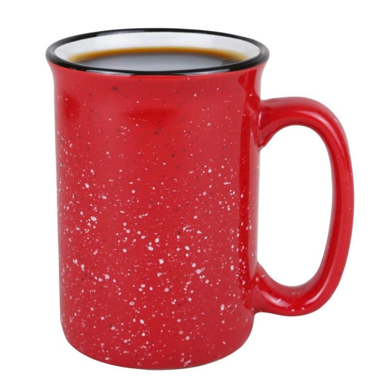 13 Oz. Tall Speckle-It Ceramic Camping Mug - 7
