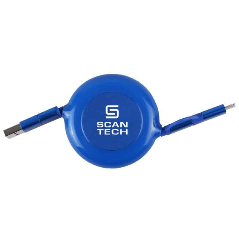 Retractable Fast Charge-It™ Cable - 6
