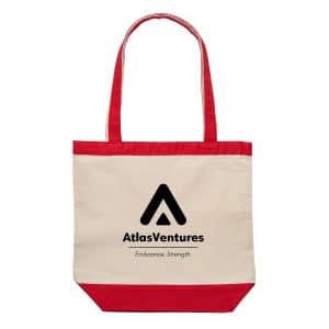 10 Oz. Cotton Canvas Tote Bag - 14 1/2" x 15 1/2"