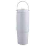 27 Oz. Siam Powder Coated Recycled Stainless Steel Tumbler w/Carrying Handle - 5