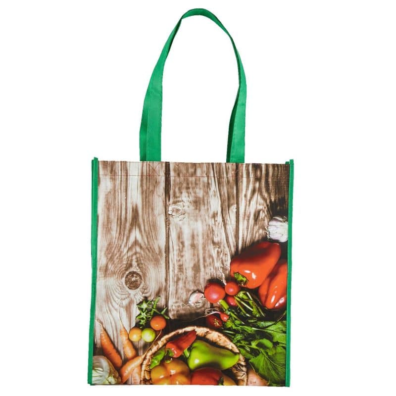 Laminated Grocery Tote - 6