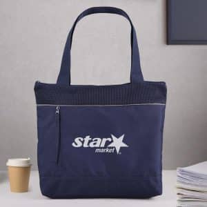 RPET Mesh Zippered Tote Bag