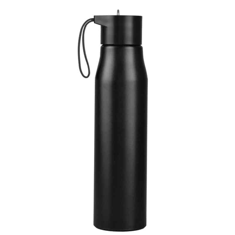 24 Oz. Ridge Recycled Aluminum Bottle w/Silicone Grip - 2