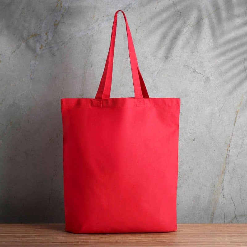 6 oz. Cotton Tote with Gusset - 1