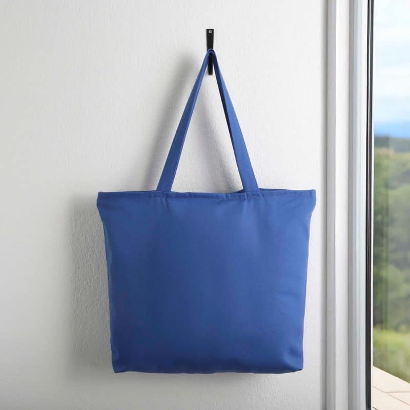 12 oz. Beaverton Zippered Cotton Canvas Tote - 1