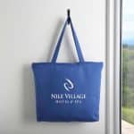 12 oz. Beaverton Zippered Cotton Canvas Tote