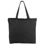 12 oz. Beaverton Zippered Cotton Canvas Tote - 2