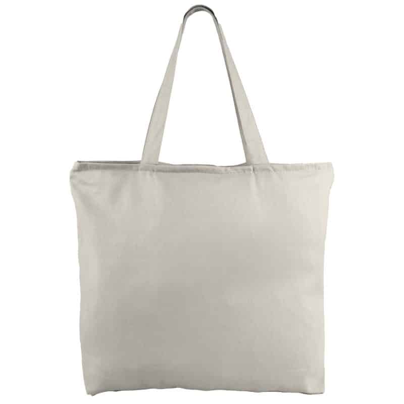 12 oz. Beaverton Zippered Cotton Canvas Tote - 3