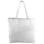 12 oz. Beaverton Zippered Cotton Canvas Tote - 6