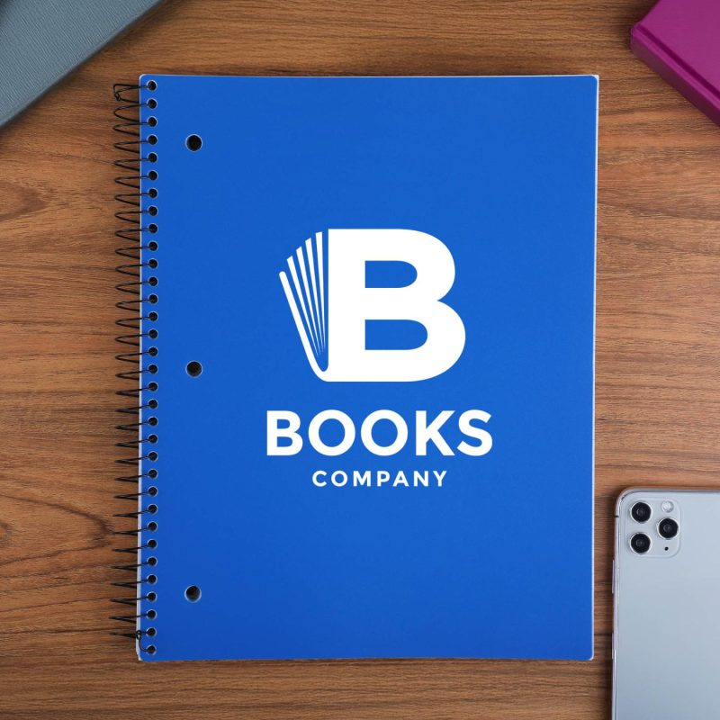 5-Subject-Spiral-Notebook-1451-EV 5 Subject Spiral Notebook