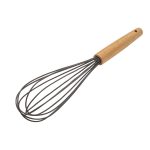 Silicone Whisk w/Bamboo Handle - 1