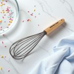 Silicone Whisk w/Bamboo Handle