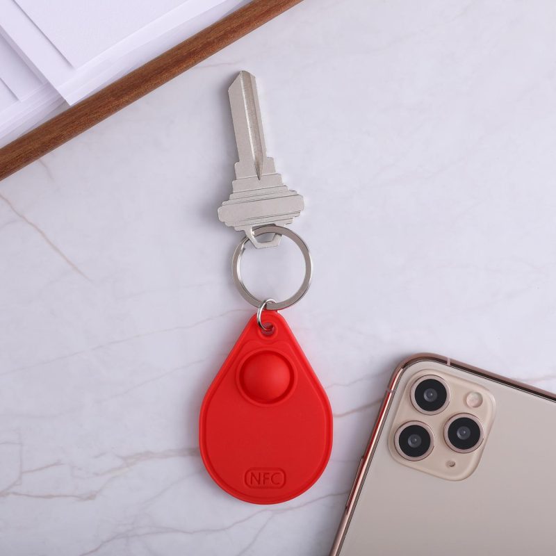 Silicone Pop-it™ NFC Keytag - 1