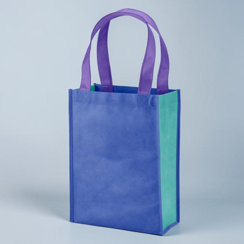 Color Combination Payson Non-Woven Mini Tote Bag - 1