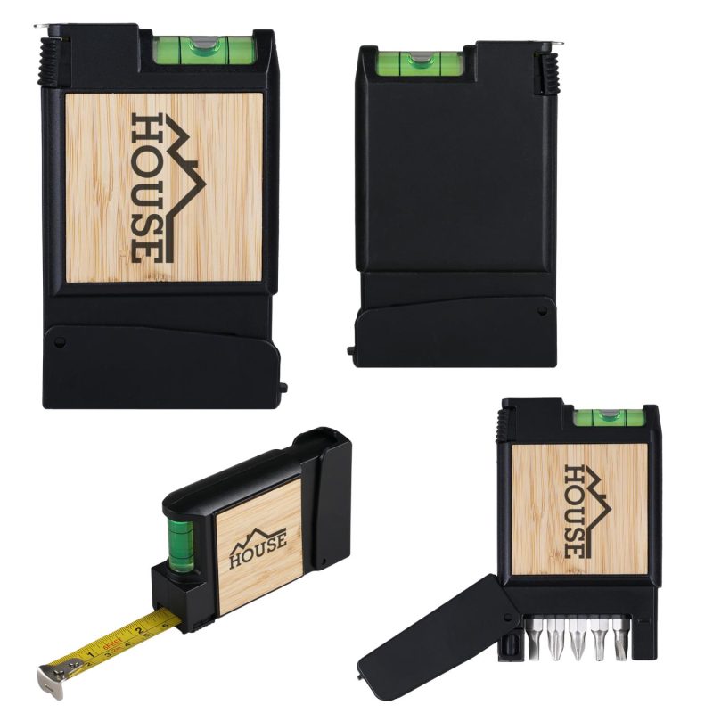 Multi-Tool Tape Measure w/Level - 4