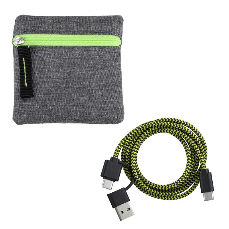 RPET Fast Charging Cable Set - 8