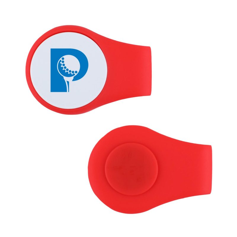 Silicone Magnetic Golf Hat Ball Marker - 4
