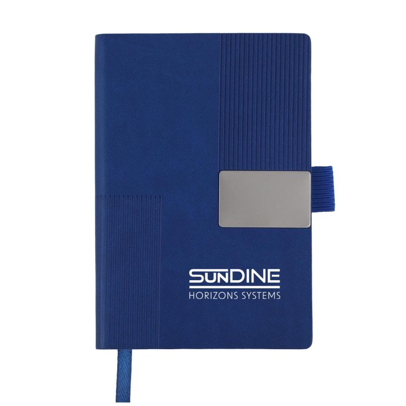 Small Linear Recycled PU Journal w/FSC® paper - 2