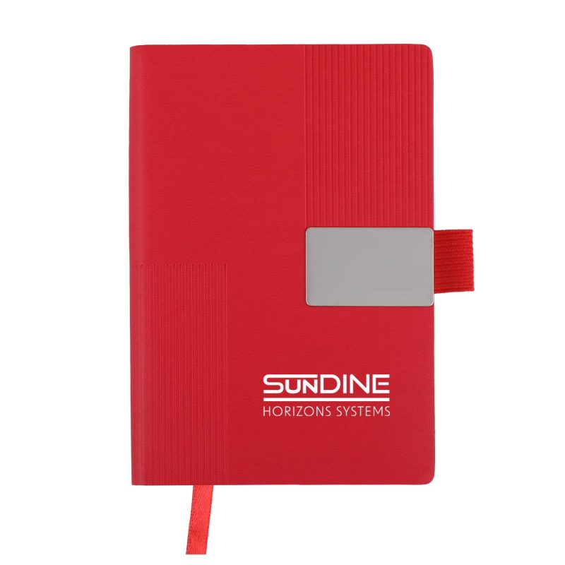 Small Linear Recycled PU Journal w/FSC® paper - 5