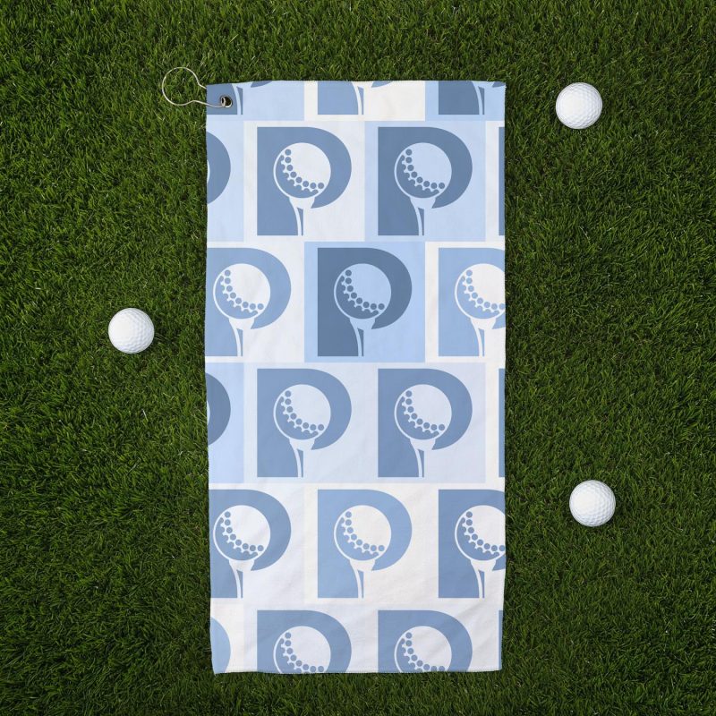 Sublimated RPET Golf Towel - 2