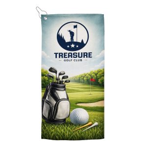 Sublimated RPET Golf Towel