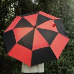 48" Arc Windproof Vented Automatic Umbrella - 1