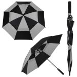 48" Arc Windproof Vented Automatic Umbrella - 3