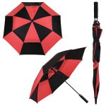 48" Arc Windproof Vented Automatic Umbrella - 4