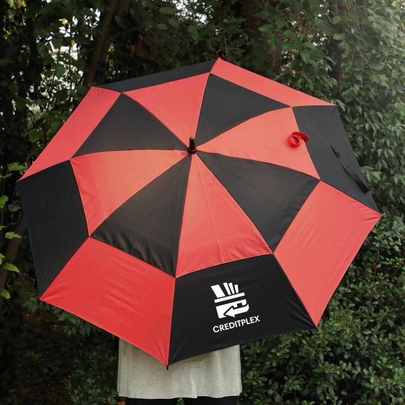 48-Arc-Windproof-Vented-Automatic-Umbrella-6450EV 48" Arc Windproof Vented Automatic Umbrella